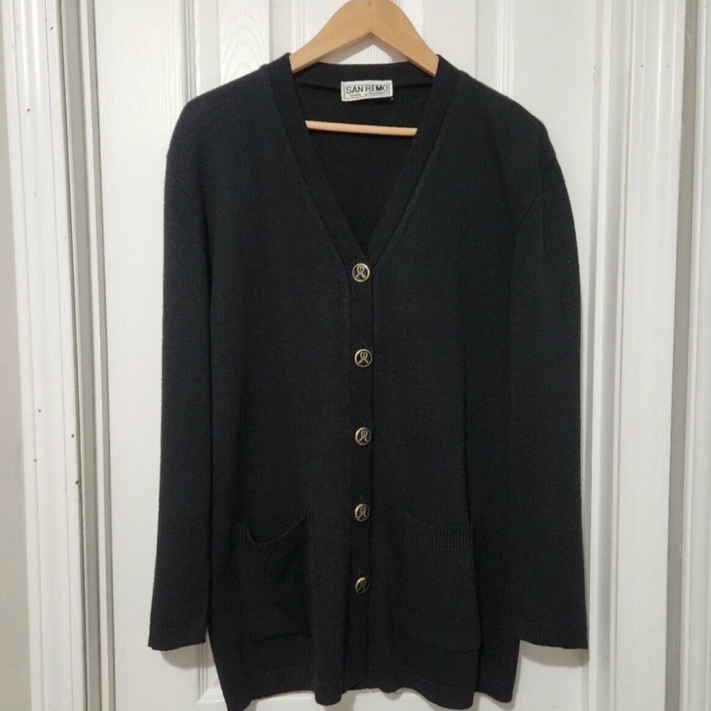 Vintage San Remo Oversized Longline Cardigan